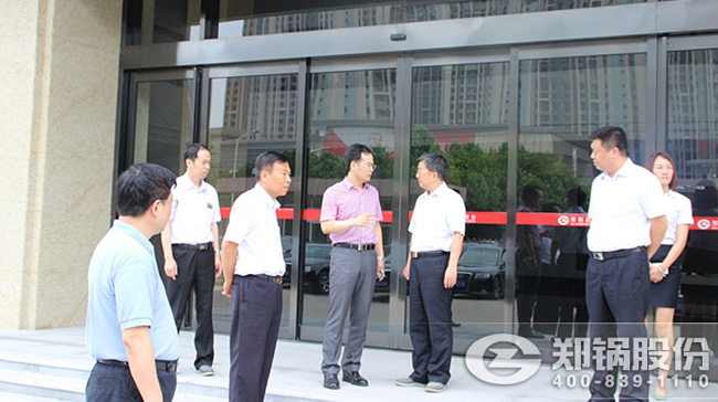 河南省商务厅副厅长张雷明莅临金百博调研