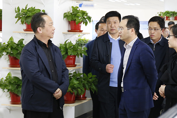 河北省工业和信息化厅厅长龚晓峰莅临金百博