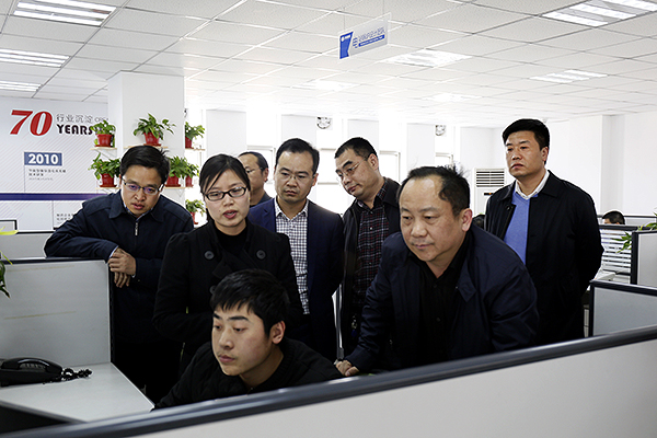 河北省工业和信息化厅厅长龚晓峰莅临金百博